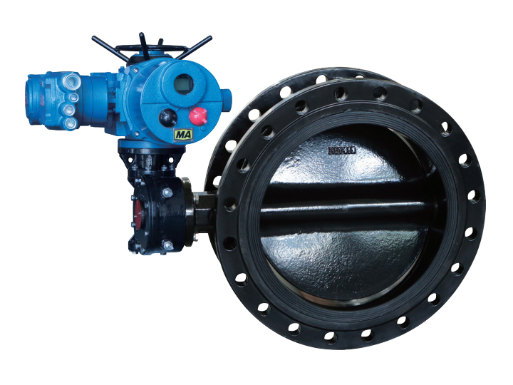 FBG 矿用隔爆型瓦斯管道用电动蝶阀